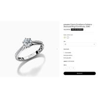 ราคา สินค้ามือ2!! แหวนเพชร Classic Excellence Solitaire Diamond Ring (Certificate:GIA) เพชรชู0.33กะรัต!! (52312825178)