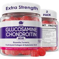 ราคา Glucosamine Chondroitin Sugar Glucosamine Chondroitin M Extra Strength with Boswellia Turmerican Hydrolyzed Collagen & Hyaluronic Acid B Health for Men & Women 120 Cts (56413666253)