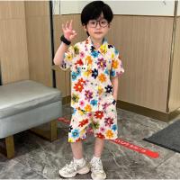 ราคา ชุดลายดอกสงกรานต์ ชุดเซ็ทเด็ก เสื้อพร้อมกางเกง ผ้าดีพร้อมส่ง (29726212372)