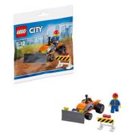 ราคา LEGO CITY : No.30353 LEGO CITY TRACTOR POLYBAG SET ชุดรถแทร็กเตอร์ ซ่อมถนน ของแท้ 100% (5828474147)