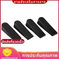 ราคา รองเท้าส้นเตารีดหยุดประตู 4 แพ็ค, ยางกั้นประตูกันรอยขีดข่วนสําหรับบ้านและ (สีดํา) .wazhihfuxiafth (45264944485)