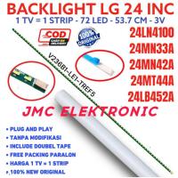 ราคา LG 24 INCH LED TV BACKLIGHT 24LN4100 24MN33A 24MN42A 24MN44A 24LB452A V236B1-LE1-TREF5 72 LED (50461969829)