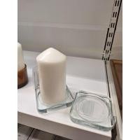 ราคา IKEA GLASIG จานเทียน แก้วใส 10x10 ซม (57357961245)