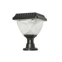 ราคา ชุดโคมหัวเสาโซล่าร์พร้อมหลอดLED,LUMAX#EBDR301-15W/BK-44LED/RGB (24672961233)