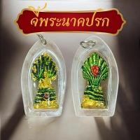 ราคา จี้พระนาคปรก พระปางนาคปรก เนื้อตะกั่วชุบทองลงยา เลี่ยมกรอบกันน้ำ (29176800720)