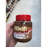 ราคา ซอสช็อกโกแลต ทาขนมปัง ช็อกโก เฮเซลนัท สเปรต delfi Choco Hazelnut Spread 350 g. (29961427495)