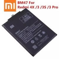 ราคา Original Xiao Miแบตเตอรี่BM47 สำหรับXiaomi Redmi 3 3 S 3X 3 Pro Redmi 4X Hongmi 3 S 4 X Li-Ion akku 4000mAhฟรีเครื่องมือ (42532538006)