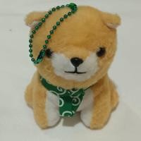 ราคา ตุ๊กตาพวงกุญแจหมาชิบะ Amuse Mameshiba San Kyodai - รุ่น Mametaro (ผ้าพันคอเขียว) (56562026492)