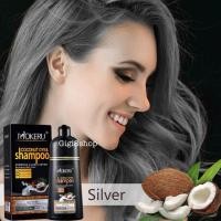 ราคา MOKERU shampoo แชมพูปิดหงอก สมุนไพรสูตรน้ำมันมะพร้าว (21781230870)