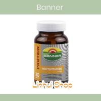 ราคา Banner Gold Plus แบนเนอร์ โกลด์ พลัส BANNER GOLD PLUS MULTIVITAMINS ขนาด 30 แคปซูล สีทอง (23772559529)