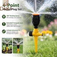 ราคา หัวสปริงเกอร์ หัวสปริงเกอร์รดน้ำ วัสดุPVC ขนาด4หุน พร้อมขาปักดิน รดน้ำ360องศา รดน้ำต้นไม้ หญ้า (57764163719)