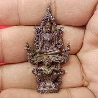ราคา พระพุทธนิมิตรพิชิตมาร วัดพระญาติ รุ่นแรก เนื้อเบญจโลหะ ขนาด 3 ซม. (22263981701)