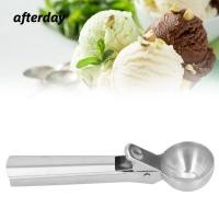 ราคา AFTERDAY568 ที่ตักไอศกรีม, 304 สแตนเลสจับตามหลักสรีระศาสตร์ตักลูกผลไม้,พรีเมี่ยม Heavy Duty โลหะ One-Push Release เครื่องล้างจานปลอดภัยช้อนสแตนเลสแช่แข็งโยเกิร์ต (45364236230)