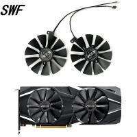 ราคา -ใหม่ 87 มม.FDC10U12S9-C 4Pin DUAL Advanced OC พัดลมระบายความร้อนสําหรับ ASUS GeForce RTX 2080 2070 2060 GAMING กราฟิกการ์ด Cooler พัดลม- (28945028096)