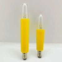 ราคา หลอดเทียนไฟฟ้า หลอดไฟศาลเจ้า หลอดไฟ 7 วัตต์ สีแดง/สีใสประดับตกแต่งศาลเจ้าที่ ตกแต่งศาลตี่จูเอี๊ย ศาลเจ้า หิ้งพระ (23875690170)