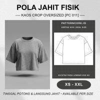 ราคา ลายเย็บทางกายภาพ - เสื้อยืดครอปโอเวอร์ไซส์ (57962136492)