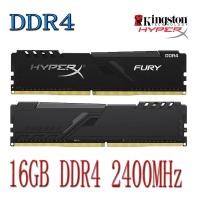 ราคา Kingston HyperX Fury DDR4 RAM 16GB DDR4 2400MHz HX424C15FB/16 คอมพิวเตอร์เดสก์ท็อปหน่วยความจํา RAM 288PIN (51063364513)