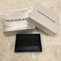 ราคา ❌Sold❌แท้ % Used Calvin Klein (CK) Card holder Black กระเป๋าใส่นามบัตรแบรนด์เนม อปก ครบ สภาพใหม่กริบ (พร้อมส่ง) (3640316757)