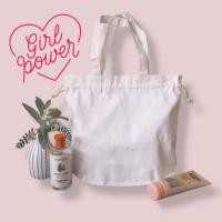 ราคา LUNCH BAG (M)กระเป๋าผ้าดิบทรงขนมจีบ ขนาด15×13.5นิ้ว มีก้นกระเป๋าถุงผ้าดิบ ปากกระเป๋ารูดได้จุของได้เยอะ ถือสวยงาม (2366147353)