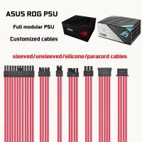 ราคา Dreambigbyray mod สายเคเบิล psu แบบกําหนดเอง สําหรับ asus rog strix thor psu สายเคเบิลโมดูลาร์แบบเต็ม (20145965891)