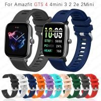 ราคา สายนาฬิกาข้อมือซิลิโคน 20 มม. แบบเปลี่ยน สําหรับ Huami Amazfit gts 4 3 2 2e gts 4 mini 2mini (23628814599)