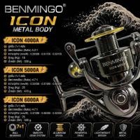 ราคา [พร้อมส่ง]รอกสปิน รอกตกปลา Benmingo ICON Metal Body (19437346784)