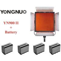 ราคา YONGNUO YN900 II Pro LED Video Light 5500K + 4xBatteries (5729202942)