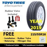 ราคา 215/55R16 TOYO Nano Energy 3 NE03 (ติดตั้ง) รถใหม่ Tyre ยาง Tayar Baru Pasang ขอบล้อ 16 WPT NIPPON (19480161307)