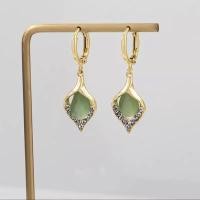 ราคา Angel Tears Earrings High-end Earrings Female Light Luxury Water-drop Shaped Earrings (43354225847)