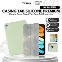 ราคา Tweeezy Case iPad Gen 11 Casing iPad Mini 7 6 5 Air Pro Trifold Cover Cloud Cute Aesthetic Matte Silicone Auto Sleep Wake Cover (40432127502)
