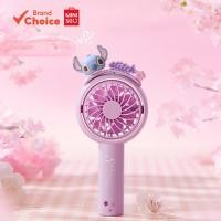 ราคา MINISO พัดลม Disney Stitch Sakura Season Series แบบพกพา - พัดลมจิ๋วสีชมพู ของขวัญแบบชาร์จไฟได้ (44421614049)