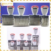 ราคา โมลิลี่ธ แสตมป์จํานวน,3 ,4 , 5, 6, 8, 10, 12,หรือ 14หลักตัวอักษรความสูง3-18มมลูกกลิ้งแสตมป์,จํานวนสัญลักษณ์กลิ้งเปลี่ยนส่วนบุคคลธุรกิจแสตมป์สํานั (54915164528)