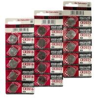 ราคา Maxell Lithium 3V CR2016/CR2025/CR2032 แผง5ก้อน(ออกใบกำกับภาษีได้) (47351071507)