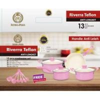 ราคา ชุดกระทะเทฟล่อนสีชมพูครบชุด (25495908385)