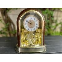 ราคา นาฬิกาตั้งโต๊ะ CITIZEN Anniversary Clock ลายไม้หรู คริสตัลหมุนพริ้วไหว ระบบ Denpa อัจฉริยะ สภาพสวย พร้อมส่ง (24194228398)