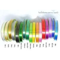 ราคา ริบบิ้นพับเหรียญ [ริมทอง] ✅พร้อมส่ง ตราtw (16142346645)