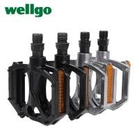 ราคา Wellgo Ultralight M195 อลูมิเนียม Double DU แบริ่ง Reflector BMX City จักรยาน MTB จักรยานเหยียบขี่จักรยานอะไหล่ (50862796277)