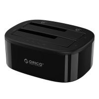ราคา DOCKING HDD (อุปกรณ์เชื่อมต่อฮาร์ดดิสก์) ORICO 6228US3-C (BLACK) (24273315516)