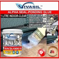 ราคา 1LVIVAL ALPHA SEAL-POLYURETHANE MODIFIED ACRYLIC WITH MS POLYMER- CLEAR WATERPROOF SEALANT-FOR INTERIOR-TOILET LEAKING (47064053625)