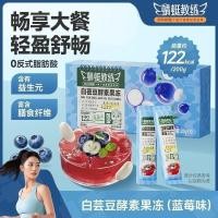 ราคา Three Squirrels Dragonfly Coach White Kidney Bean Enzyme Jelly 200g * 1 กล่อง รสบลูเบอร์รี่ของว่างแบบสบาย ๆ Jelly% S260714 (52763947082)