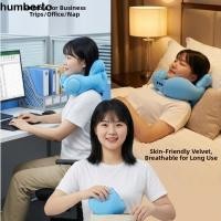 ราคา ฮัมเบอร์โต หมอนรองคอแบบเป่าลมหมอนบีบอัดแบบปรับได้พับได้น้ําหนักเบาแบบพกพาพองได้หมอนรูปตัวยูนุ่ม การท่องเที่ยว (55263645260)