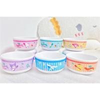 ราคา SANRIO ซานริโอ ชามพลาสติกเมลามีน Hello Kitty จานไอศกรีม Hello Kitty เก็บความร้อนได้ 100*c (50815066202)