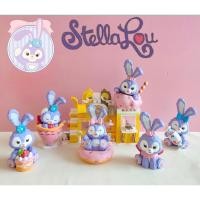 ราคา (พร้อมส่งในไทย)โมเดลตัวการ์ตูน Stella lue กระต่ายม่วงสเตลล่า ลู เซ็ต 6 ตัว (16596073181)