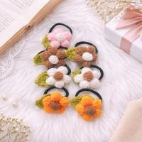 ราคา ยางมัดผมน่ารัก ดอกไม้ถักโครเชต์ (51055193911)