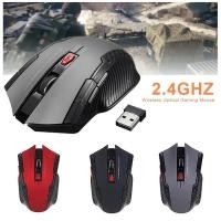 ราคา 113 Wireless Mouse 2.4GHz Wireless Optical Mouse with USB receiver 6 button Portable wireless mouse for laptops (46304402885)