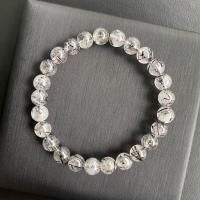 ราคา กำไลหินแท้ไหมดำ หรือ แก้วขนเหล็ก (Black Rutilated Quartz) 8mm (11000024159)