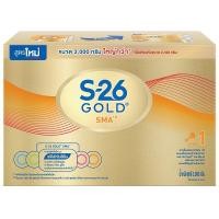 ราคา S-26 Gold SMA นมผง เอส-26 โกลด์ เอสเอ็มเอ สูตร 1 ขนาด 600กร้ม และ 3000กรัม (6206576013)