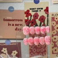 ราคา เล็บเจลแท้ Sweet Pink Pop! – เล็บปลอมสีชมพูฟรุ้งฟริ้ง 10 ชิ้น | พร้อมส่ง ✨เล็บปลอมมือ (43309020225)