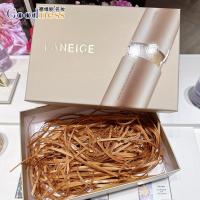 ราคา เคาน์เตอร์ในประเทศ Laneige Three-tube Essence Gift Box กล่องของขวัญเครื่องสําอาง กล่องของขวัญ ฟรีกระเป๋า (57409264417)