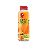 ราคา คิวมินซี น้ำแครอทคั้นผสมแอปเปิ้ลปั่นและเสาวรส100% QminC 100% Carrot Apple Passion Fruit Juice 250ml. (41330356177)